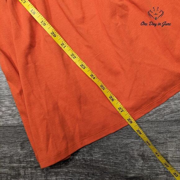 Tee Shop Cap Sleeve Wide Neck Top Size XL - Picture 4 of 5